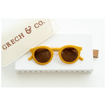 Zonnebril kind - Golden polarised - Grech & co.